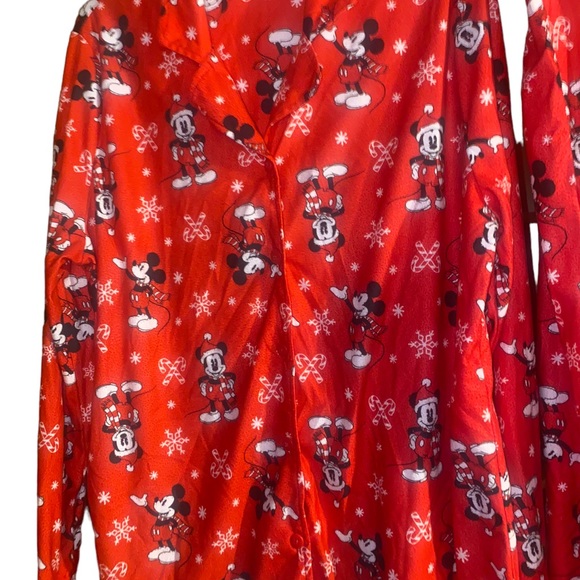 Disney Christmas Pajamas two piece plus size pajamas set size 1X - Picture 2 of 5
